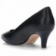 CLARKS LINVALE JERICA MATE SHOES NAVY
