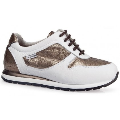 CALZAMEDI ORO BORDEAUX SPORTS SHOES W ORO