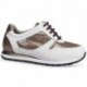 CALZAMEDI ORO BORDEAUX SPORTS SHOES W ORO