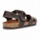 Interbios closed sandals MOKA