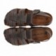 Interbios closed sandals MOKA