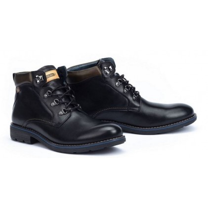PIKOLINOS YORK M2M-8322 ANKLE BOOTS BLACK