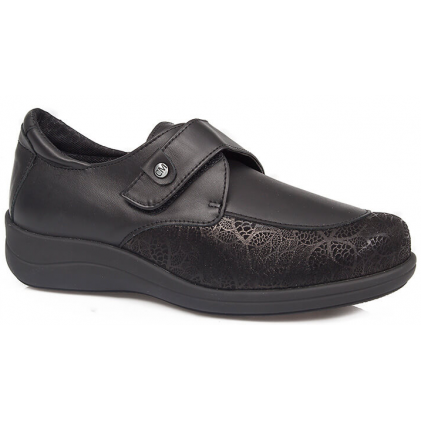 VERY COMFORTABLE AND ELASTIC DIABETIC CALZAMEDI SHOES NEGRO