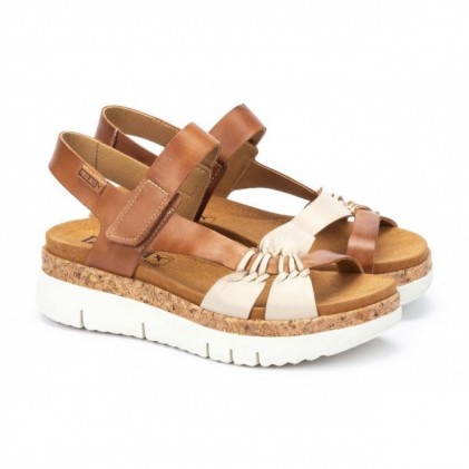 SANDALS PIKOLINOS PALMA W4N-0968C1 BRANDY