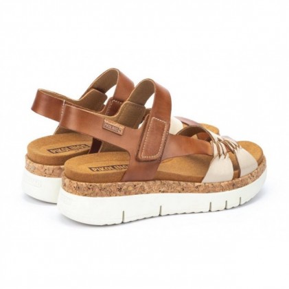 SANDALS PIKOLINOS PALMA W4N-0968C1 BRANDY
