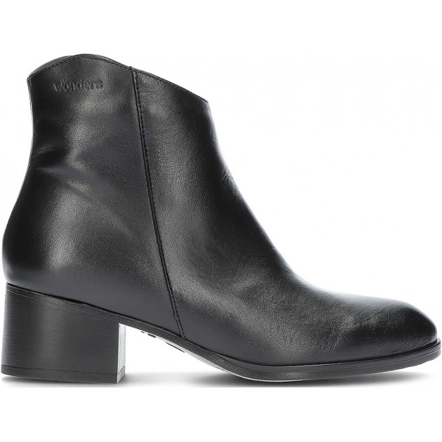 WONDERS EASY G-5130 ANKLE BOOTS OFF_BLACK WONDERS EASY G-5130 ANKLE BOOTS OFF_BLACK