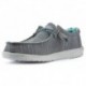 DUDE WALLY SOX M SHOES CHARCOAL