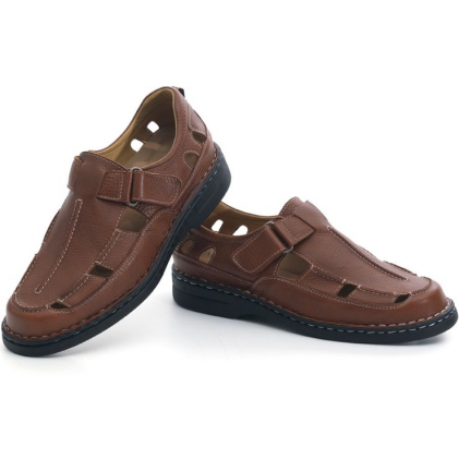 SANDALS CALZAMEDI GIOTTO MARRON