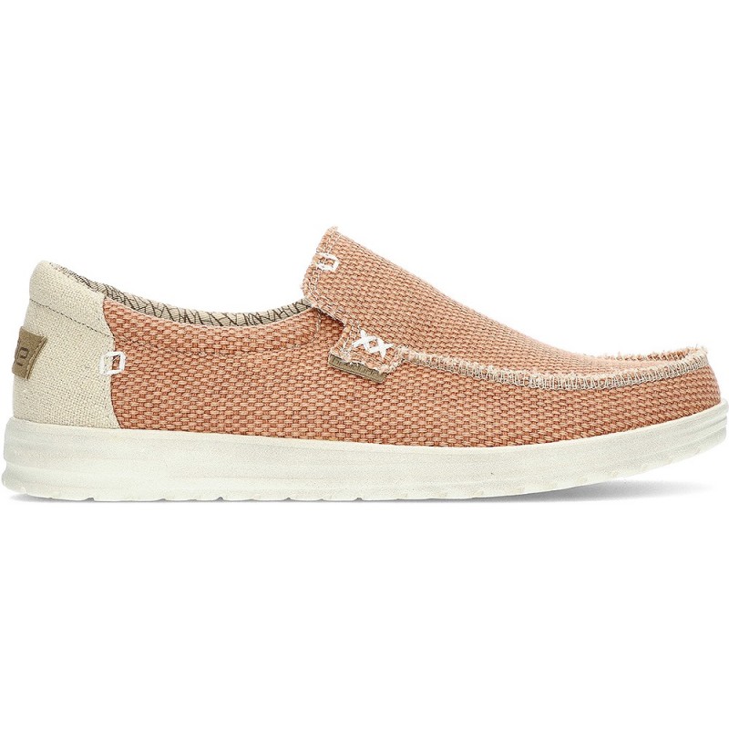DUDE MIKKA BRAIDED SHOES ORANGE
