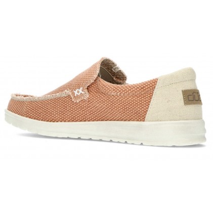 DUDE MIKKA BRAIDED SHOES ORANGE