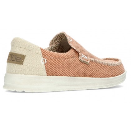 DUDE MIKKA BRAIDED SHOES ORANGE