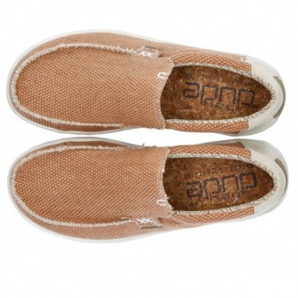 DUDE MIKKA BRAIDED SHOES ORANGE