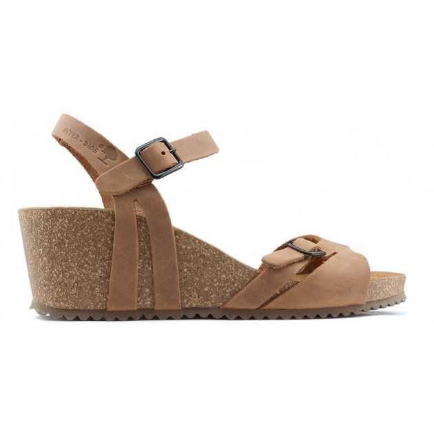 INTERBIOS W comfortable wedge sandals OURS INTERBIOS W comfortable wedge sandals OURS