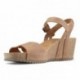 INTERBIOS W comfortable wedge sandals OURS