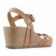 INTERBIOS W comfortable wedge sandals OURS