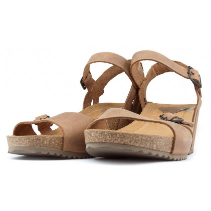 INTERBIOS W comfortable wedge sandals OURS