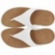 FITFLOP SANDALS LULU LEATHER TOEPOST WHITE