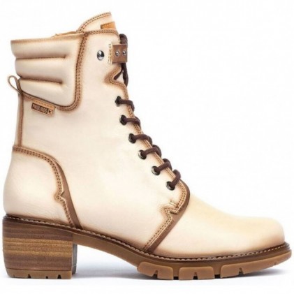 PIKOLINOS SAN SEBASTIA W1T-8812 ANKLE BOOTS MARFIL
