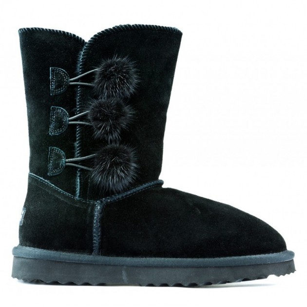 Boots Oca Loca Pompon NEGRO Boots Oca Loca Pompon NEGRO