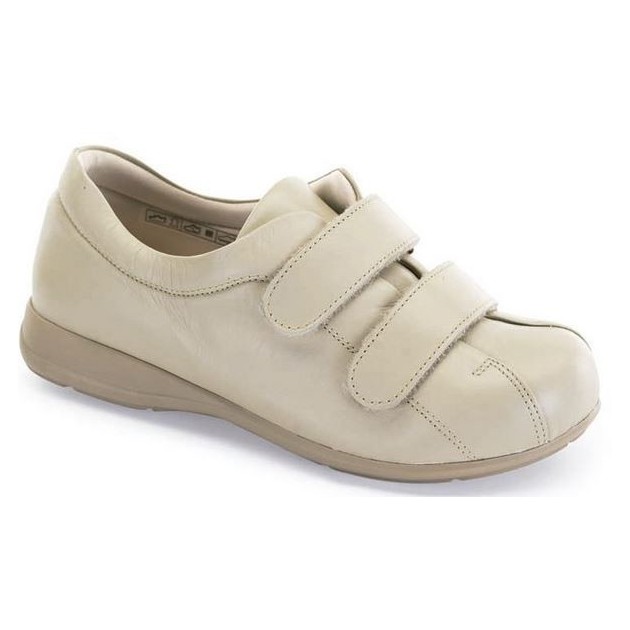 Unisex Velcro CALZAMEDI diabetic foot BEIGE Unisex Velcro CALZAMEDI diabetic foot BEIGE