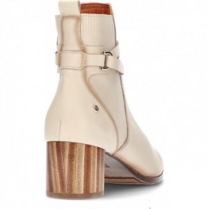 PIKOLINOS CALAFAT W1Z-8841 ANKLE BOOTS MARFIL