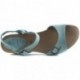 INTERBIOS W comfortable wedge sandals JEANS