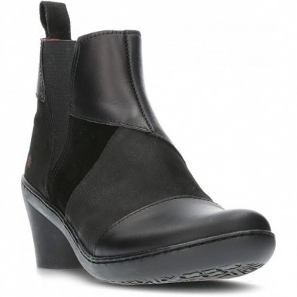 ART ALFAMA 1453 ANKLE BOOTS BLACK