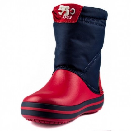 CROCBAND LODGEPOINT BOOT KIDS ROJO