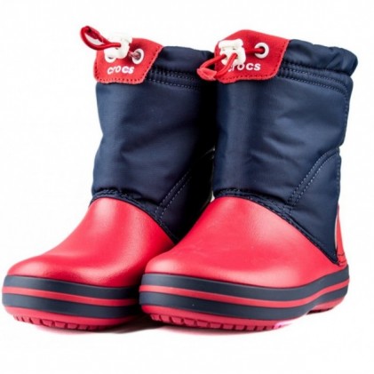 CROCBAND LODGEPOINT BOOT KIDS ROJO