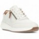 CLARKS UN RIO ZIP SNEAKERS WHITE