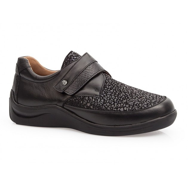 CASUAL DIABETIC ELASTIC CALZAMEDI SHOES NEGRO CASUAL DIABETIC ELASTIC CALZAMEDI SHOES NEGRO
