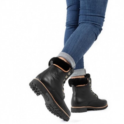 LOW BOOTS PANAMA JACK PANAMA03IGLOOW BLACK