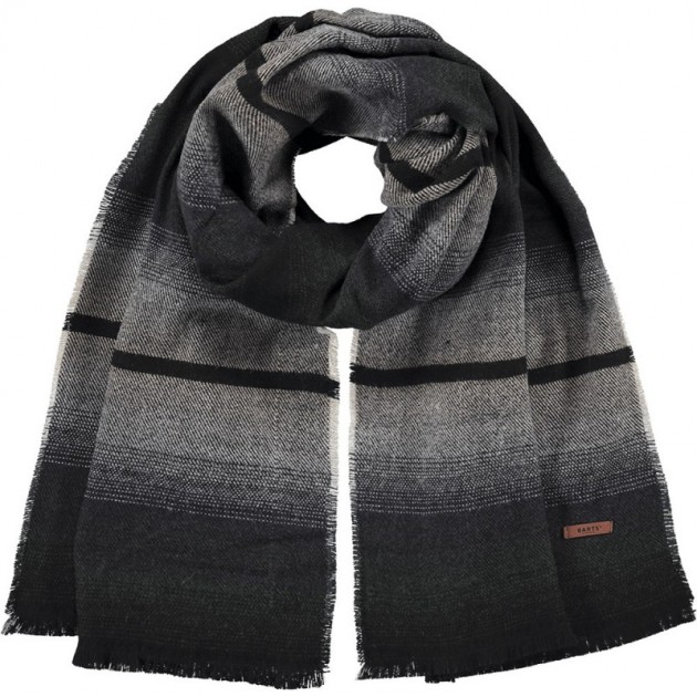BARTS SCARVES 0383 LATOUCHE BLACK BARTS SCARVES 0383 LATOUCHE BLACK