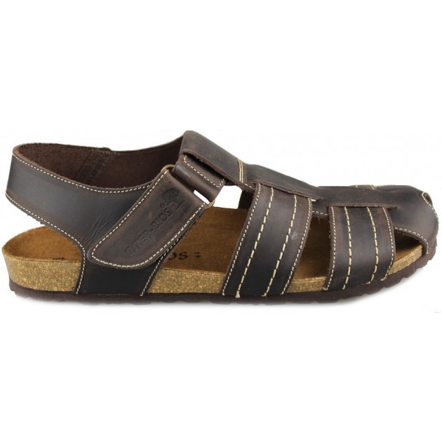 Interbios closed sandals MARRON Interbios closed sandals MARRON