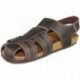 Interbios closed sandals MARRON