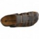 Interbios closed sandals MARRON