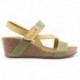 INTERBIOS Sandals Comfortable wedge 2019 MOSTAZA