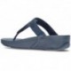 LULU CRYSTAL EMBELLISHED FITFLOP SANDALS NAVY