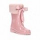 PATENT LEATHER WATER BOOTS SOFT W10239 ROSA
