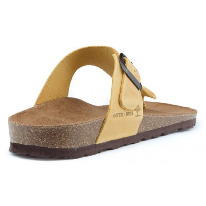 INTERBIOS DAYIS PEREAS sandals MOSTAZA