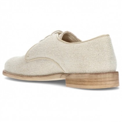 OCA LOCA BLUCHER Linen Shoes BEIGE