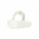 LULU CRYSTAL EMBELLISHED FITFLOP SANDALS CREAM