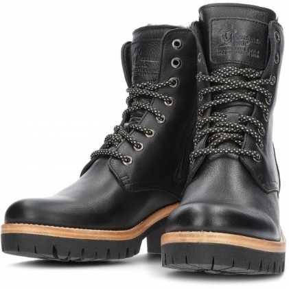 PANAMA JACK HAIRY PADMA BOOTS NEGRO