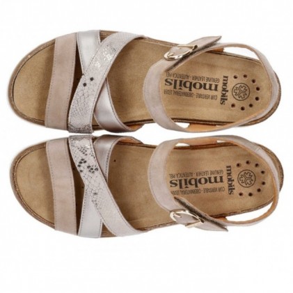 MEPHISTO THINA SANDALS LIGHT_TAUPE