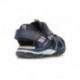 GEOX J BOREALIS J250RB SANDAL NAVY_RED