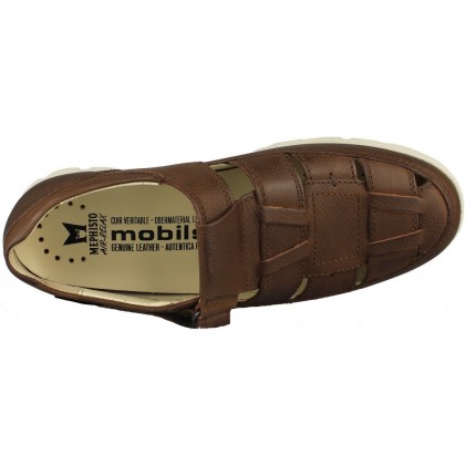 MEPHISTO KENNETH SANDALS MARRON