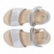 SANDAL GEOX HAITI J028ZA SILVER