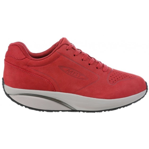 WOMAN NOBUCK MBT 1997 SHOES GARNET_RED WOMAN NOBUCK MBT 1997 SHOES GARNET_RED