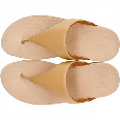 FITFLOP SANDALS LULU LEATHER TOEPOST BLUSH