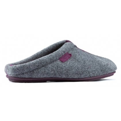 Slippers of house VULLADI COMODO W CENIZA_VINO